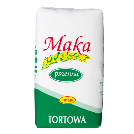 Polskie Młyny mąka pszenna typ 450 tortowa 1 kg